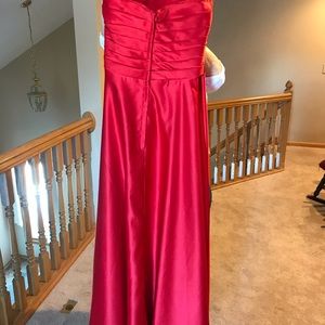 Red bridesmaid and/or prom dress